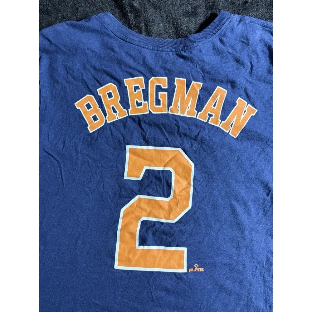 Houston Astros The Nike Tee Alex Bregman #2 Tee Shirt Mens Large - Picture 5 of 5